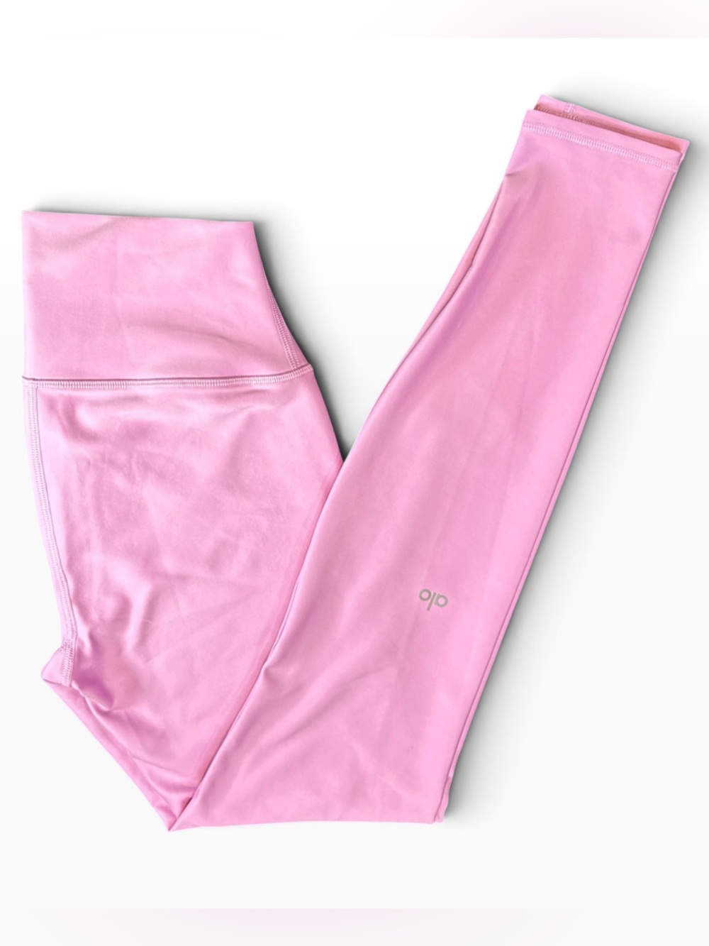 ALO Yoga Bubblegum Pink High-Waist Leggings